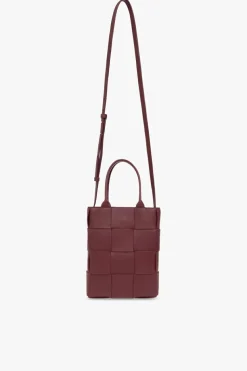 Bottega Veneta BORDO Torba na ramię ‘Cassette Mini’