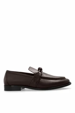 Bottega Veneta BRĄZOWY Buty `Astaire` typu `loafers`