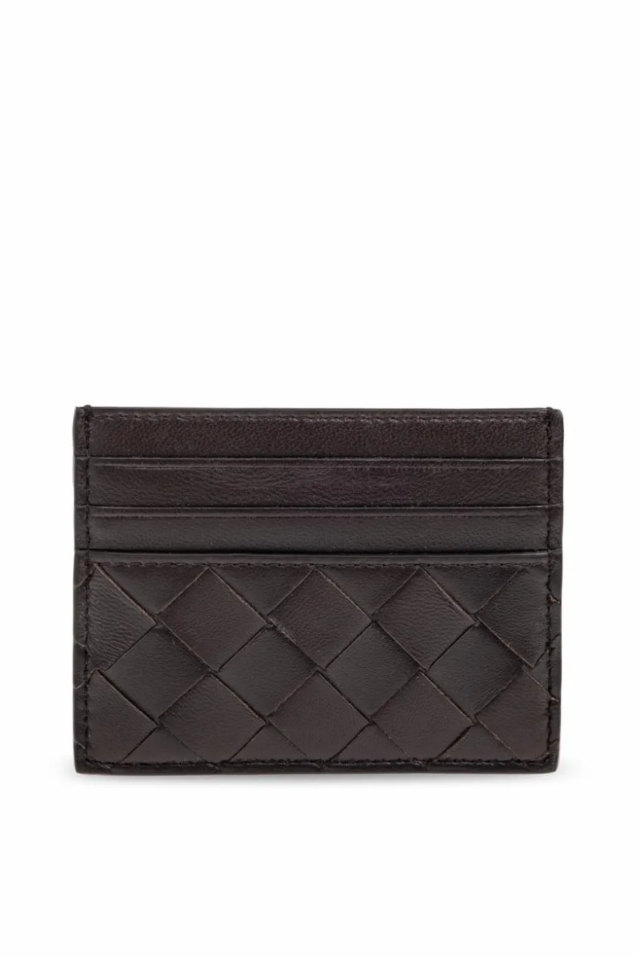 Bottega Veneta BRĄZOWY Etui na karty