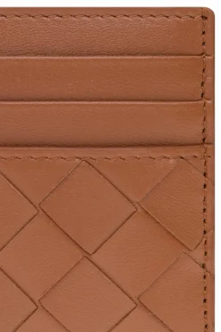 Bottega Veneta BRĄZOWY Etui na karty