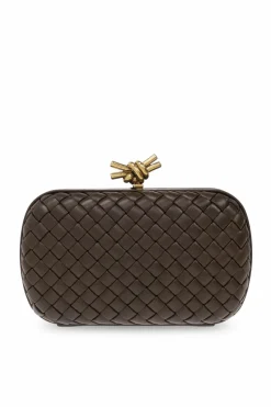 Bottega Veneta BRĄZOWY Kopertówka ‘Knot Small’