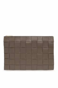 Bottega Veneta BRĄZOWY Kopertówka ‘Cassette’