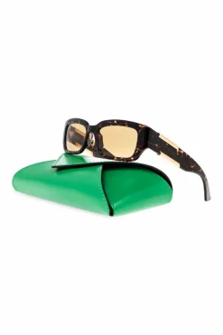 Bottega Veneta BRĄZOWY Okulary przeciwsłoneczne