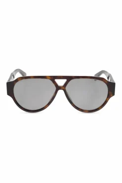 Bottega Veneta BRĄZOWY Okulary przeciwsłoneczne