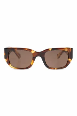 Bottega Veneta BRĄZOWY Okulary przeciwsłoneczne