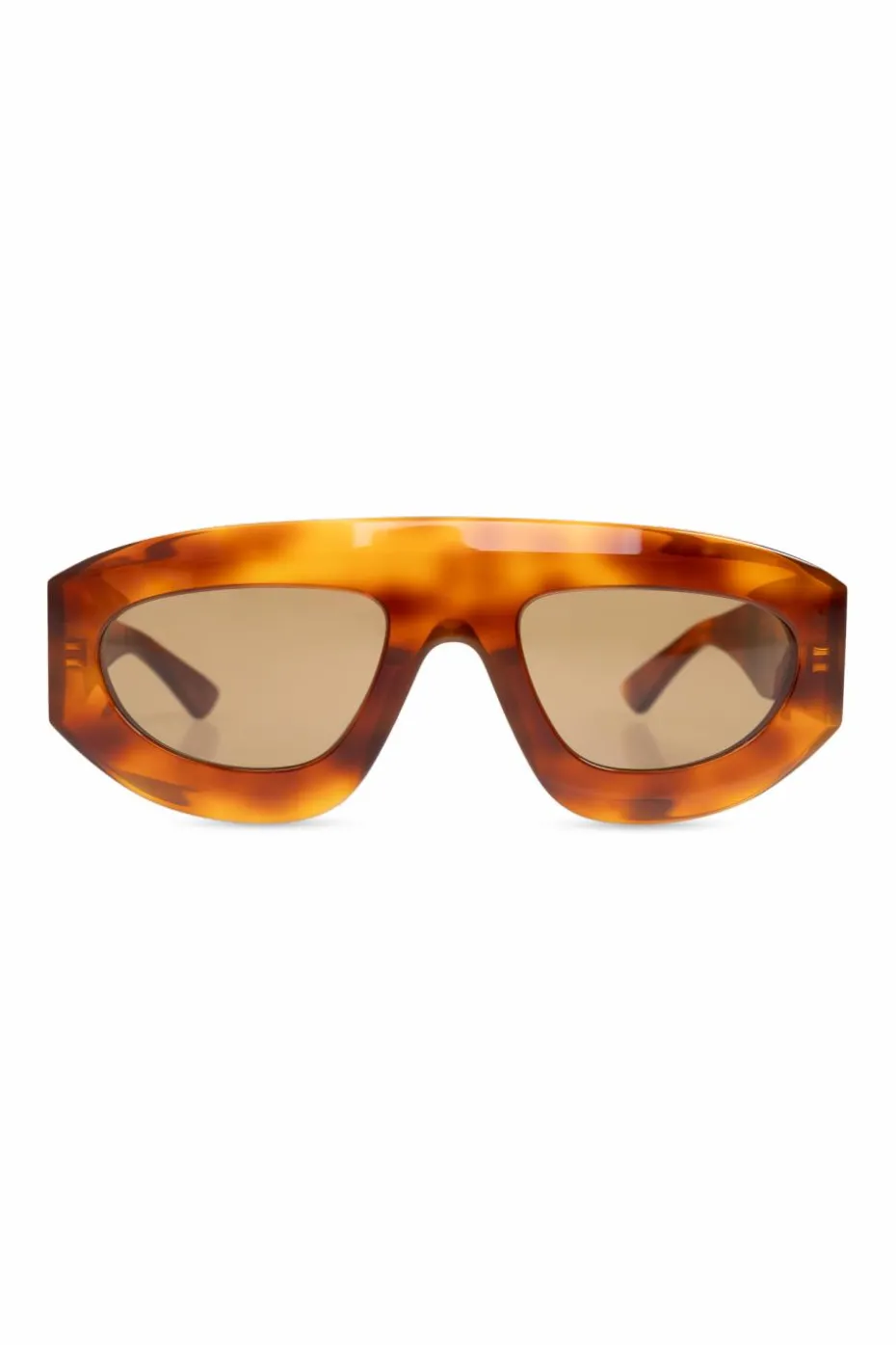 Bottega Veneta BRĄZOWY Okulary przeciwsłoneczne