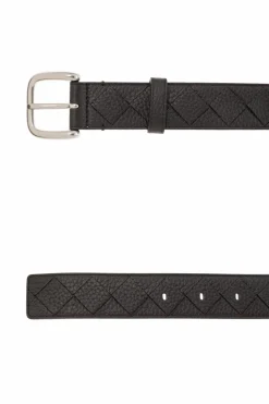 Bottega Veneta BRĄZOWY Skórzany pasek