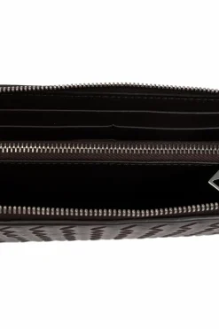 Bottega Veneta BRĄZOWY Skórzany portfel
