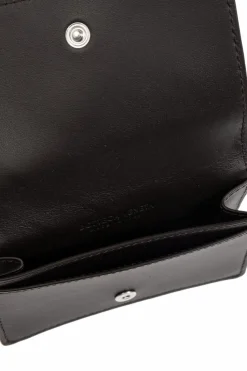 Bottega Veneta BRĄZOWY Skórzany portfel