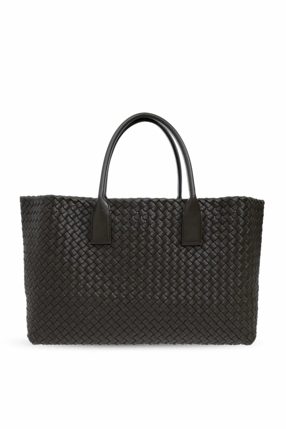 Bottega Veneta BRĄZOWY Torba `Cabat Medium` typu `shopper`