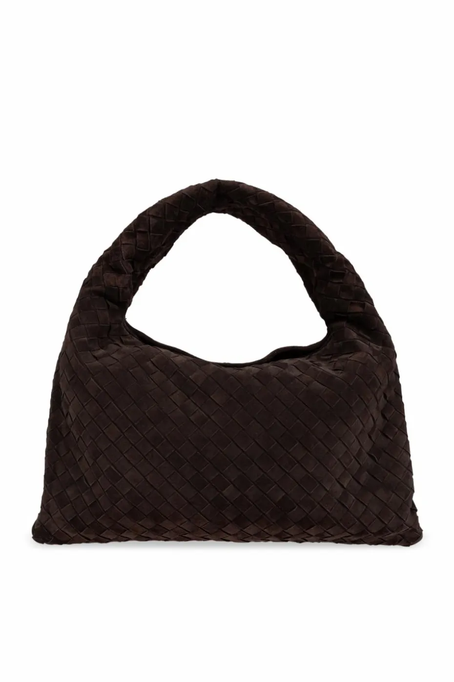 Bottega Veneta BRĄZOWY Torba do ręki `Hop Small`