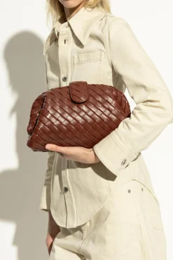 Bottega Veneta BRĄZOWY Torba 'Lauren 1980`