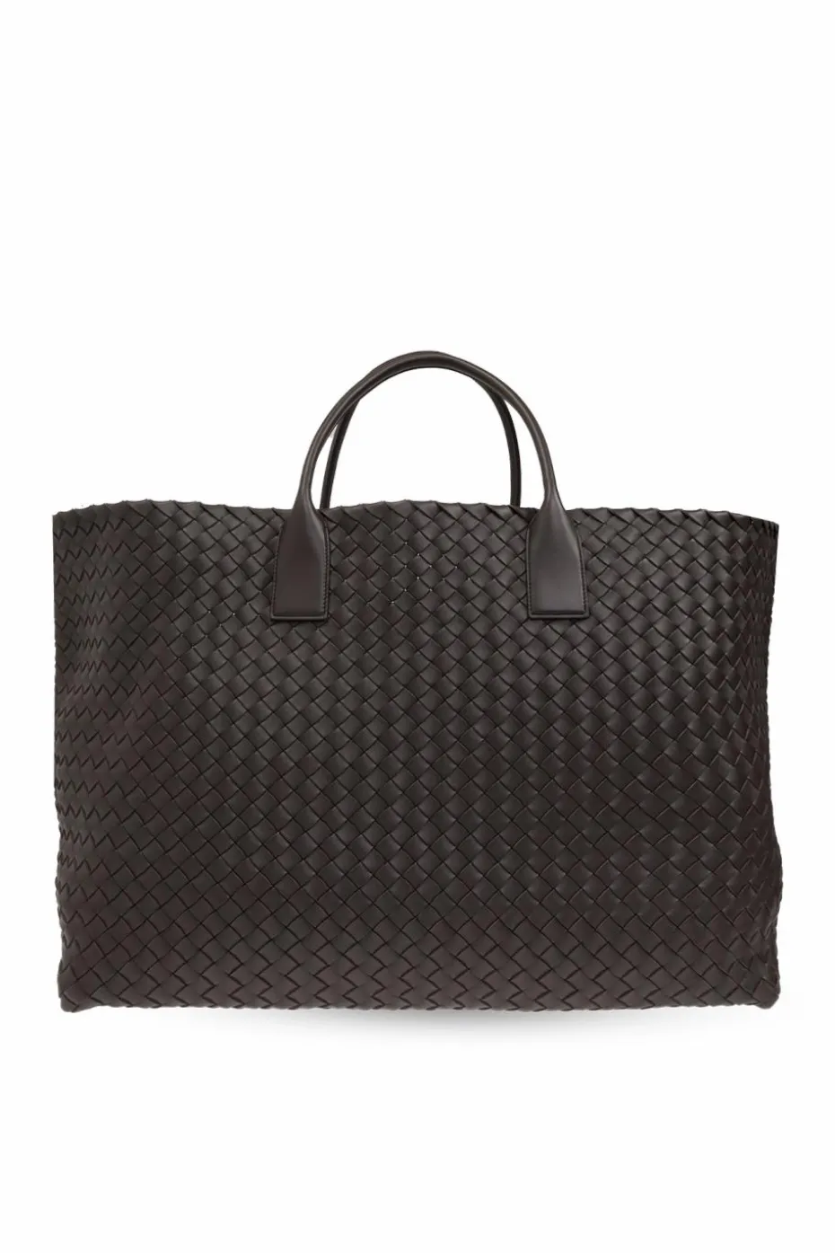 Bottega Veneta BRĄZOWY Torba ‘Cabat Maxi’ typu ‘shopper’