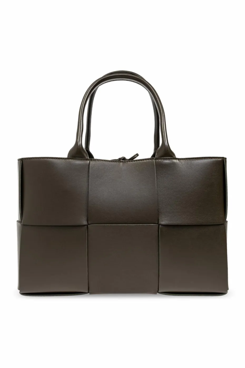 Bottega Veneta BRĄZOWY Torba `Arco Small` typu `shopper`