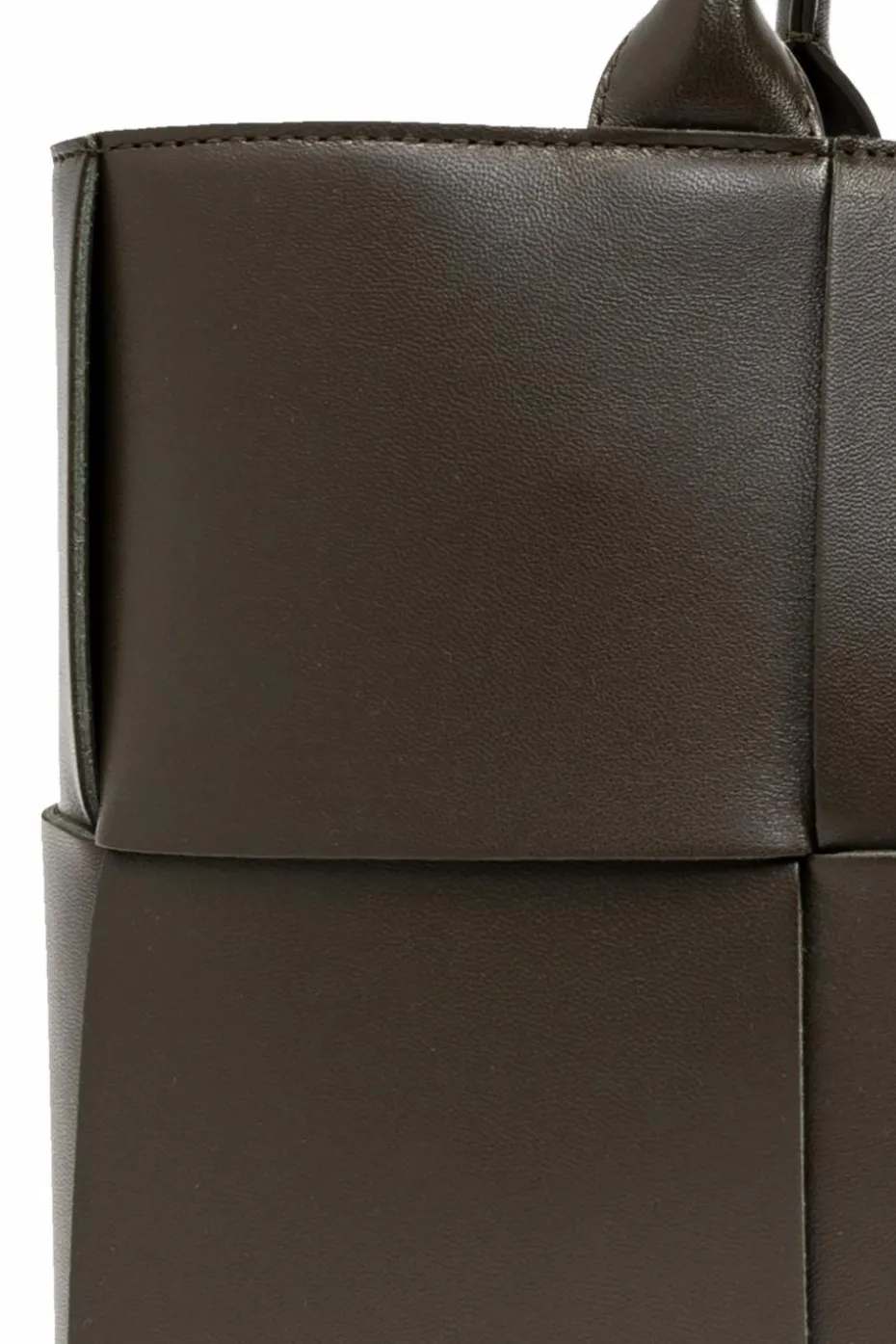 Bottega Veneta BRĄZOWY Torba `Arco Small` typu `shopper`