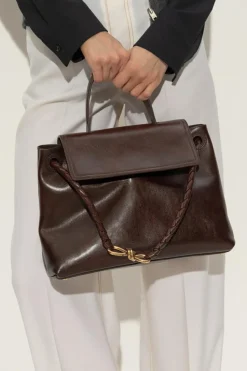 Bottega Veneta BRĄZOWY Torba do ręki `Ciao Ciao`
