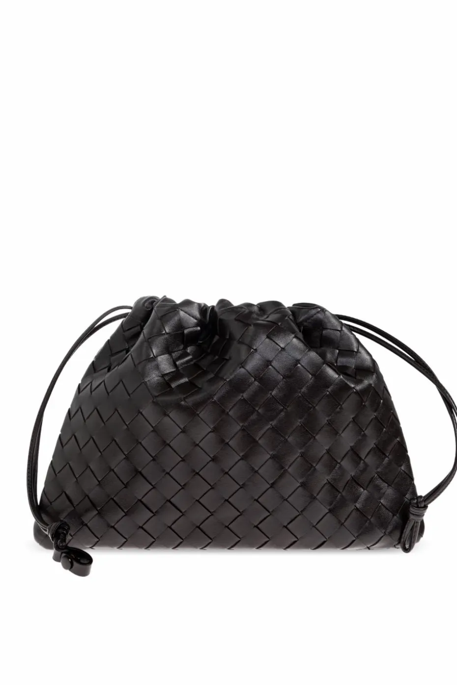 Bottega Veneta BRĄZOWY Torba na ramię `Dustbag`