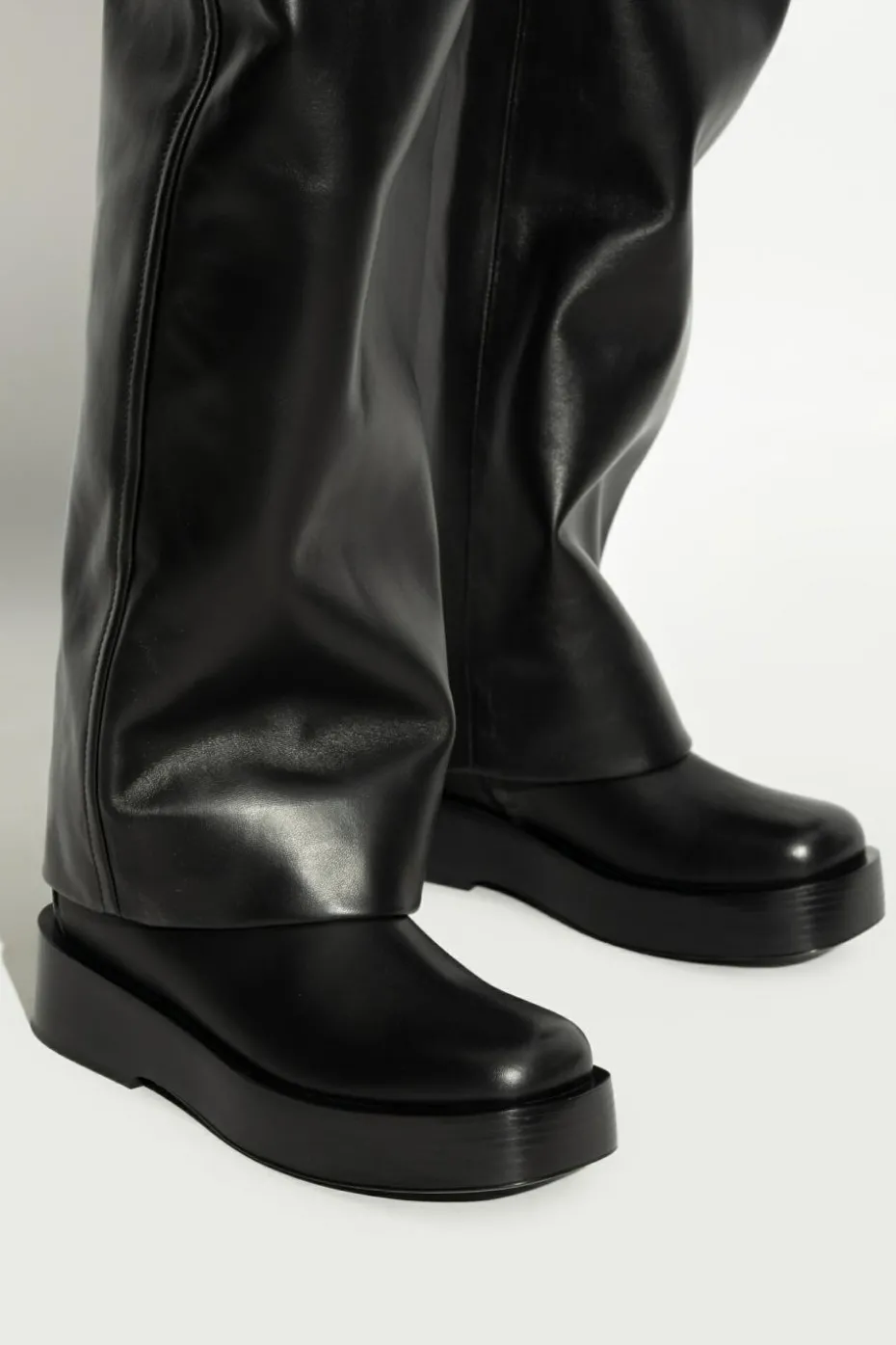 Bottega Veneta CZARNY Botki `Torino'