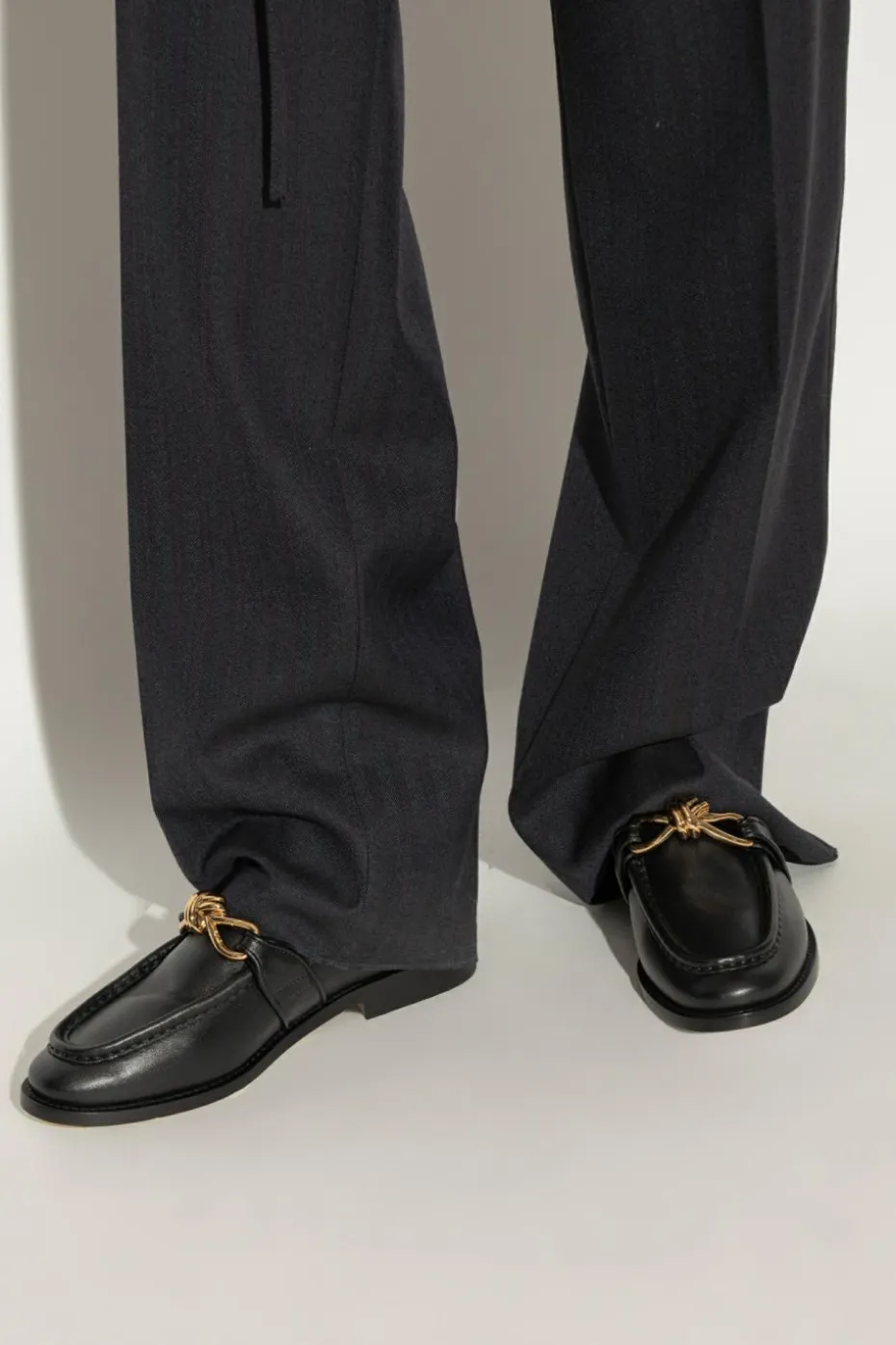 Bottega Veneta CZARNY Buty `Astaire` typu `loafers`