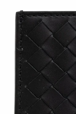 Bottega Veneta CZARNY Etui na karty