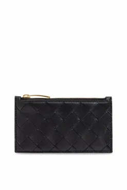 Bottega Veneta CZARNY Etui na karty