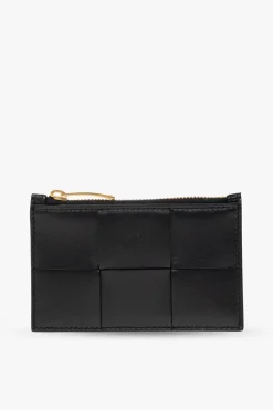 Bottega Veneta CZARNY Etui na karty