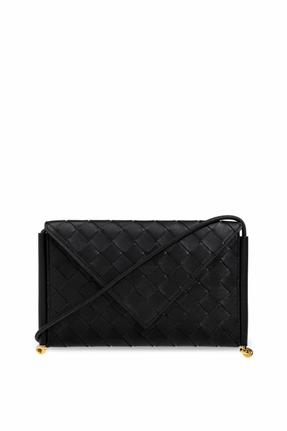 Bottega Veneta CZARNY Etui na telefon `Solstice Horizontal`