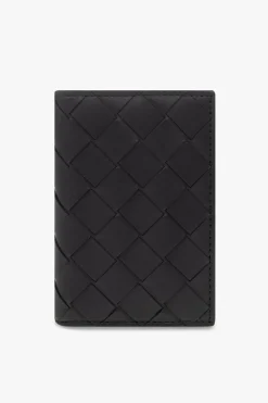 Bottega Veneta CZARNY Etui na karty