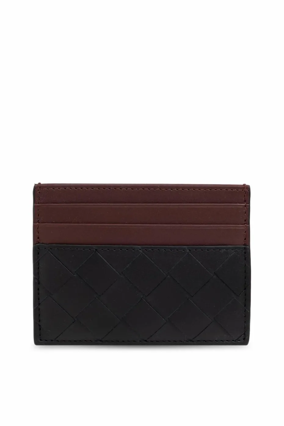 Bottega Veneta CZARNY Etui na karty