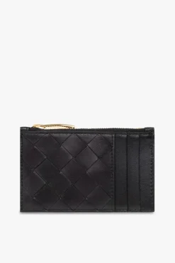 Bottega Veneta CZARNY Etui na karty