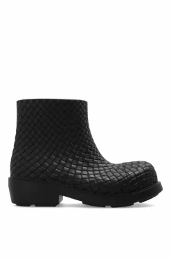 Bottega Veneta CZARNY Kalosze ‘Fireman’