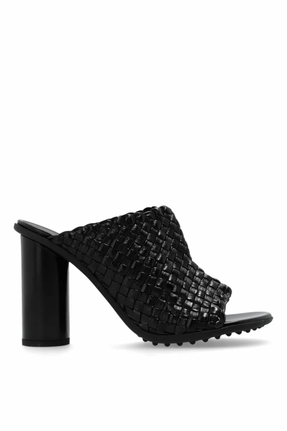 Bottega Veneta CZARNY Klapki na obcasie ‘Atomic’
