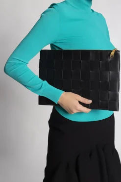 Bottega Veneta CZARNY Kopertówka 'Pouch'