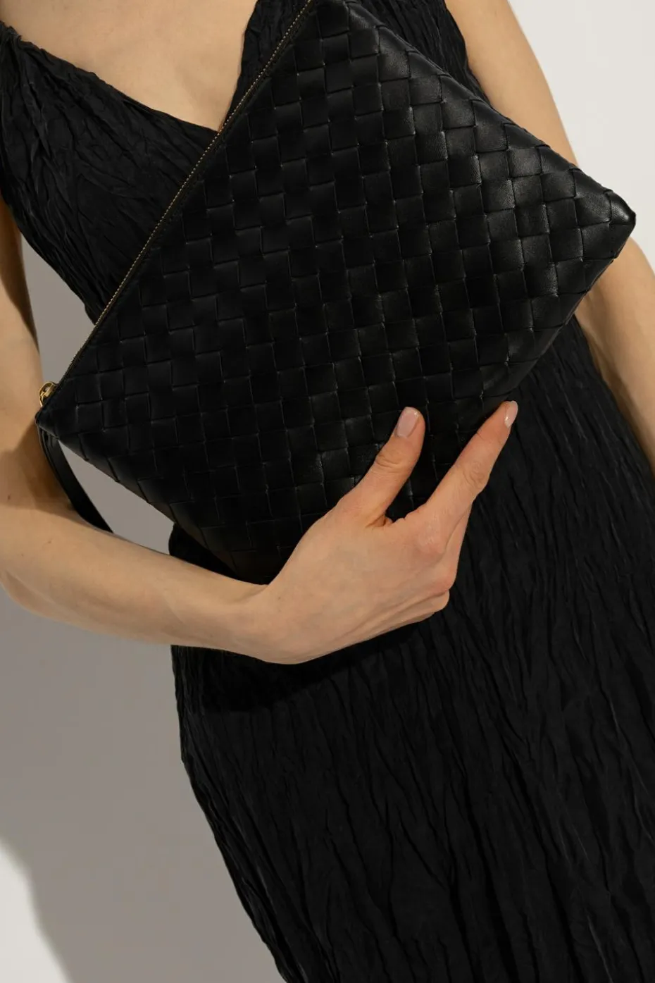 Bottega Veneta CZARNY Kopertówka ‘Pouch Small’
