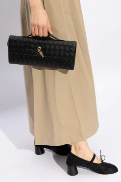 Bottega Veneta CZARNY Kopertówka ‘Andiamo Small’