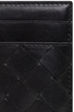 Bottega Veneta CZARNY Magnetyczne etui na karty