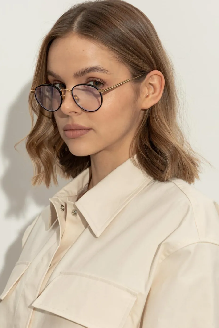Bottega Veneta CZARNY Okulary przeciwsłoneczne