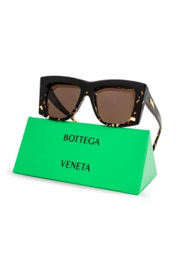 Bottega Veneta CZARNY Okulary przeciwsłoneczne