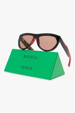 Bottega Veneta CZARNY Okulary przeciwsłoneczne ‘Mitre Square’