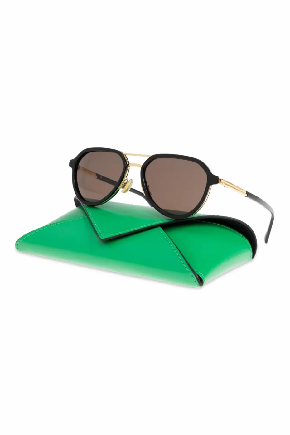 Bottega Veneta CZARNY Okulary przeciwsłoneczne