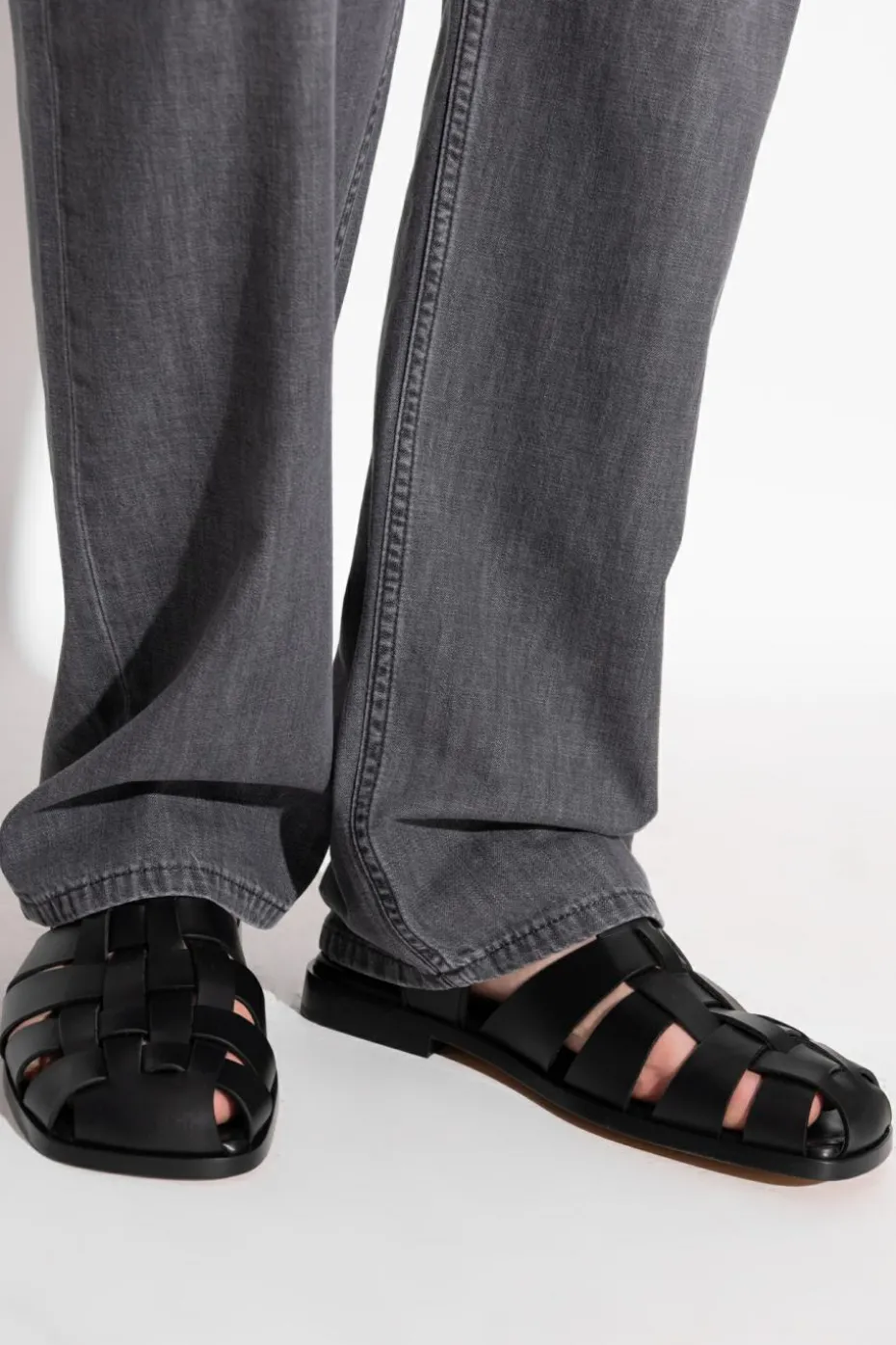 Bottega Veneta CZARNY Sandały ‘Daddy’