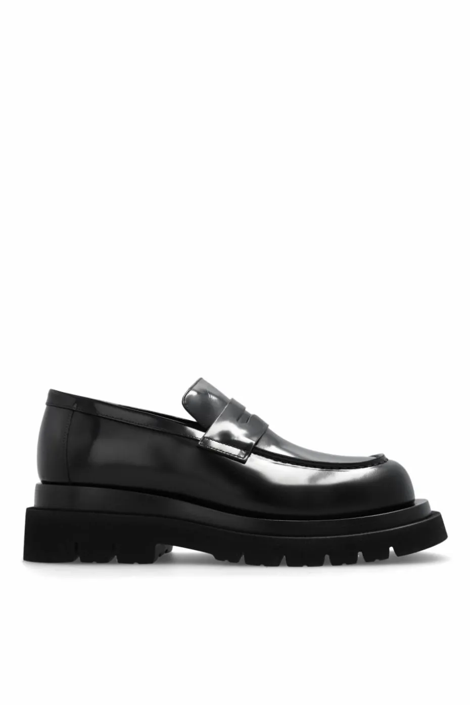Bottega Veneta CZARNY Skórzane buty typu ‘loafers’