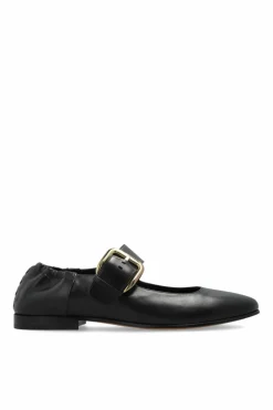 Bottega Veneta CZARNY Skórzane buty `Astaire`