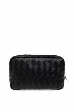 Bottega Veneta CZARNY Skórzana torba do ręki