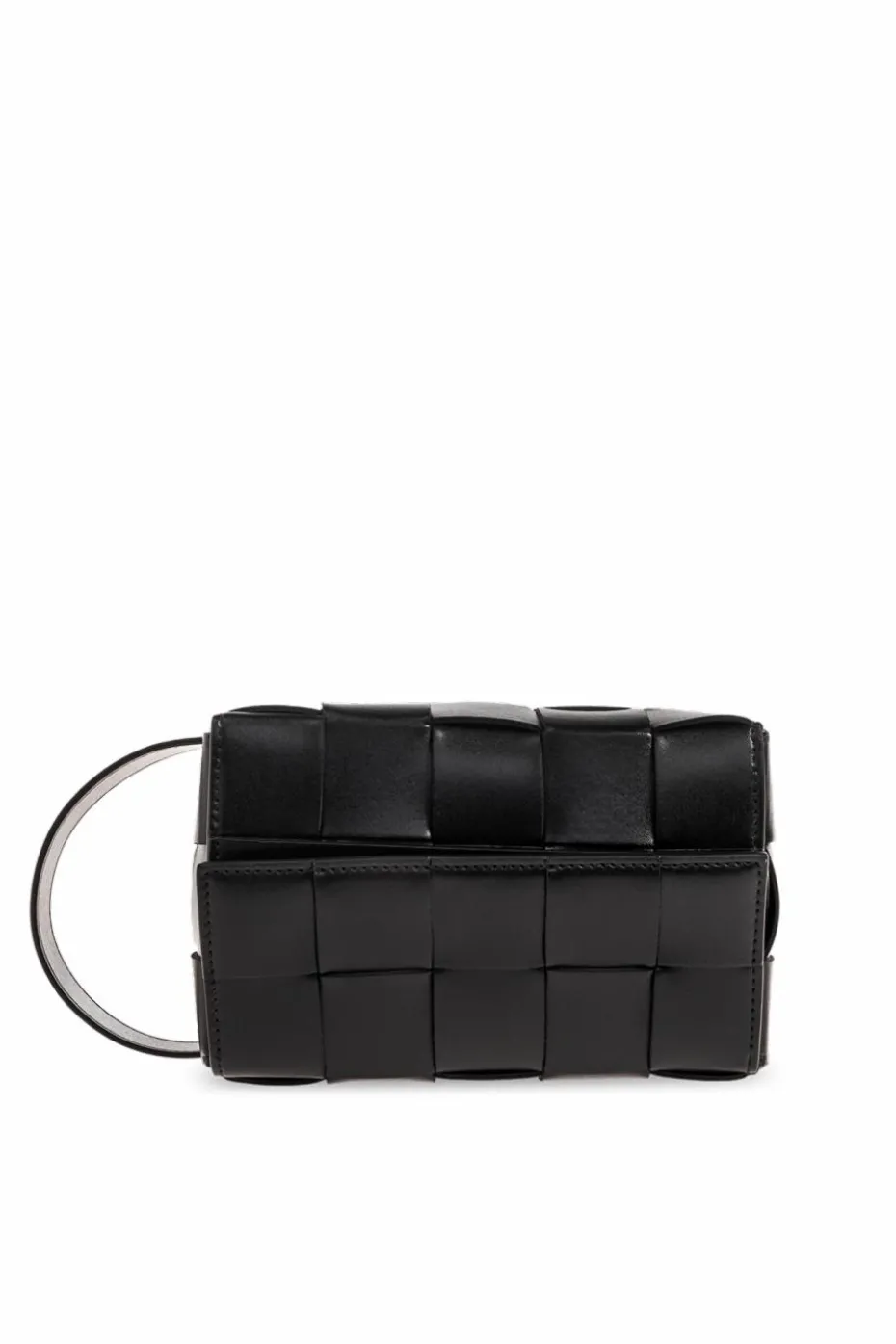 Bottega Veneta CZARNY Skórzana torba do ręki