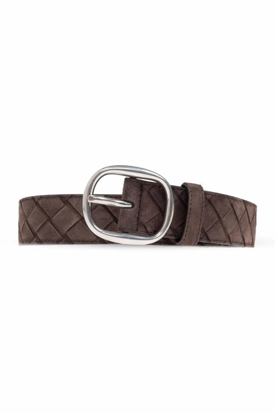 Bottega Veneta CZARNY Skórzany pasek