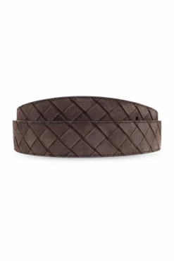 Bottega Veneta CZARNY Skórzany pasek