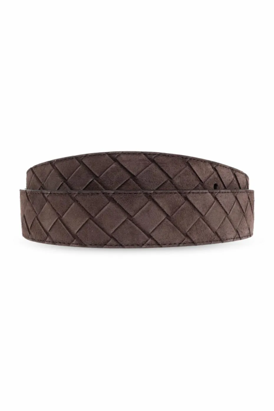 Bottega Veneta CZARNY Skórzany pasek
