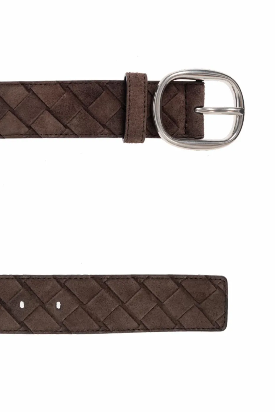 Bottega Veneta CZARNY Skórzany pasek