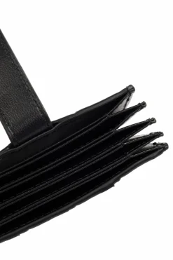 Bottega Veneta CZARNY Skórzane etui na karty